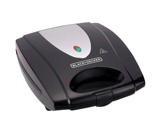 ساندویچ ساز 4 خانه بلک اندکر مدل TS4080 توان 1400 وات صفحات جدا شونده نچسب چراغ نشانگر و چفت ایمنی درب