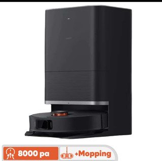 جاروی رباتیک شیائومی مدل X20 Max با قدرت مکش 8000 پاسکال ، ایستگاه تخلیه و تمیز کنندگی خودکار ، ظرفیت کیسه 2.5 لیتر مخزن آب 4 لیتری و باتری 5200 میلی آمپر ساعت برای پوشش 200 متر مربع و کنترل از طریق اپلیکیشن و دستیار صوتی